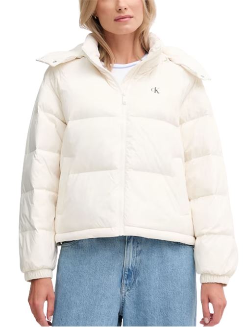 Piumino imbottito panna Calvin Klein Jeans | LV047D501GVDV